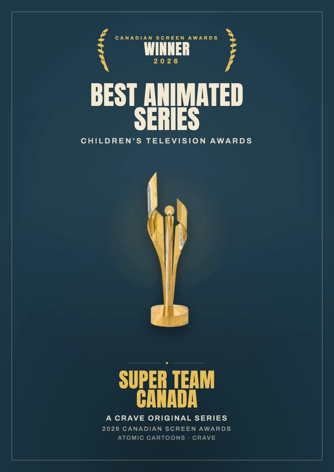 Canadian Screen Award 2026 Winner — Super Team Canada poster