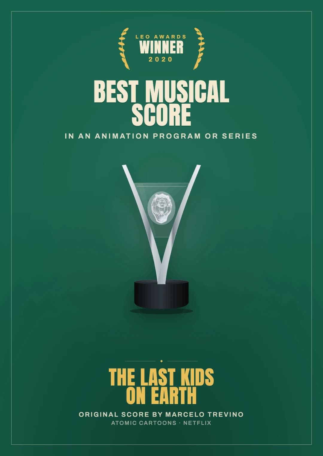 Leo Award 2020 Winner — The Last Kids on Earth poster